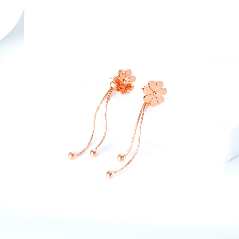 Fashion Dlirt Rose Gold Earrings