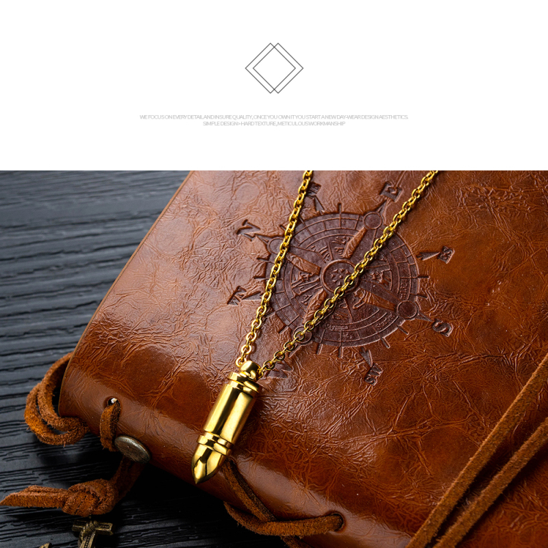 Men Bullet Necklace