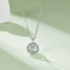Cool Moissanite Necklace