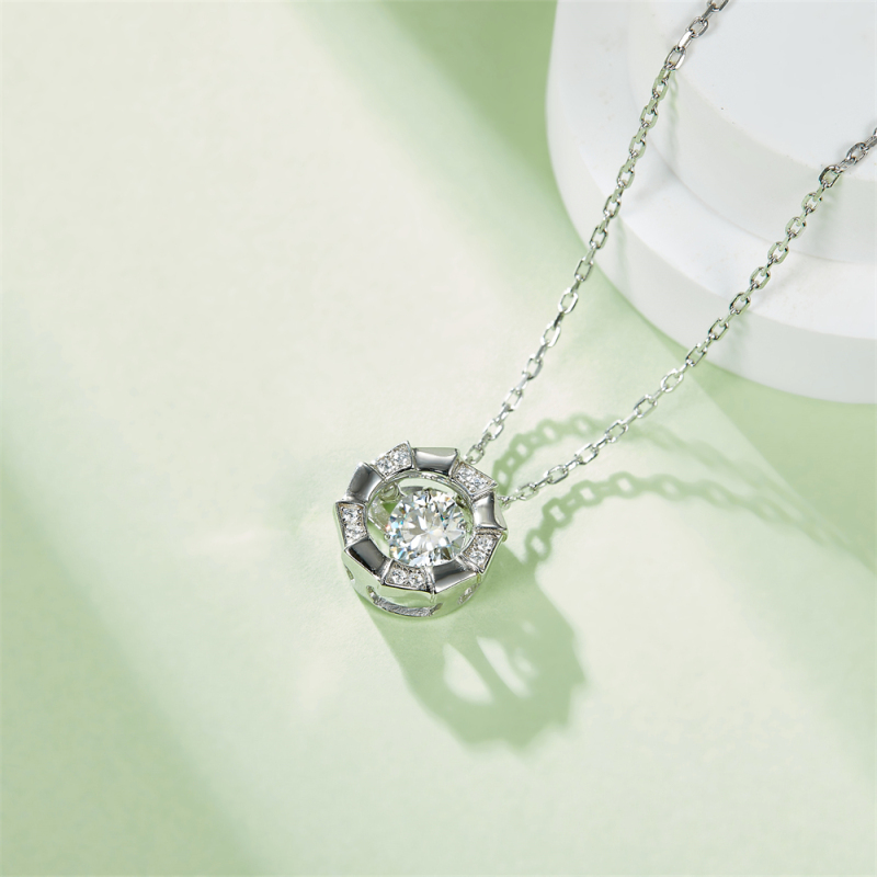 Simple Moissanite Necklace Designs 2022