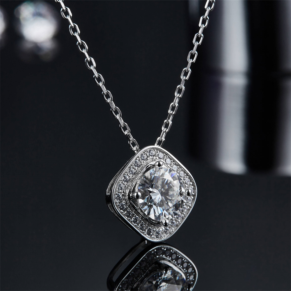 Best Friend Moissanite Necklace