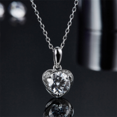 Infinity Moissanite Necklace