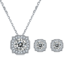 Mama Moissanite Necklace