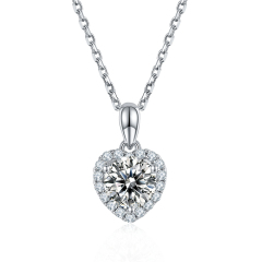 Daughter Moissanite Necklace