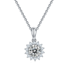 Layered Moissanite Necklace