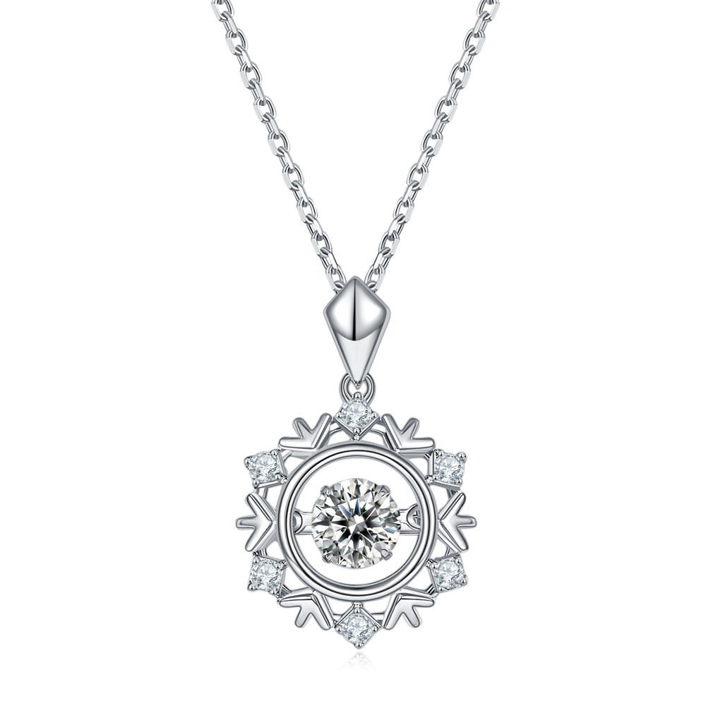 Graduation Moissanite Necklace