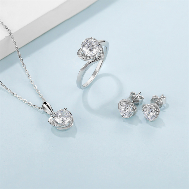 Infinity Moissanite Necklace