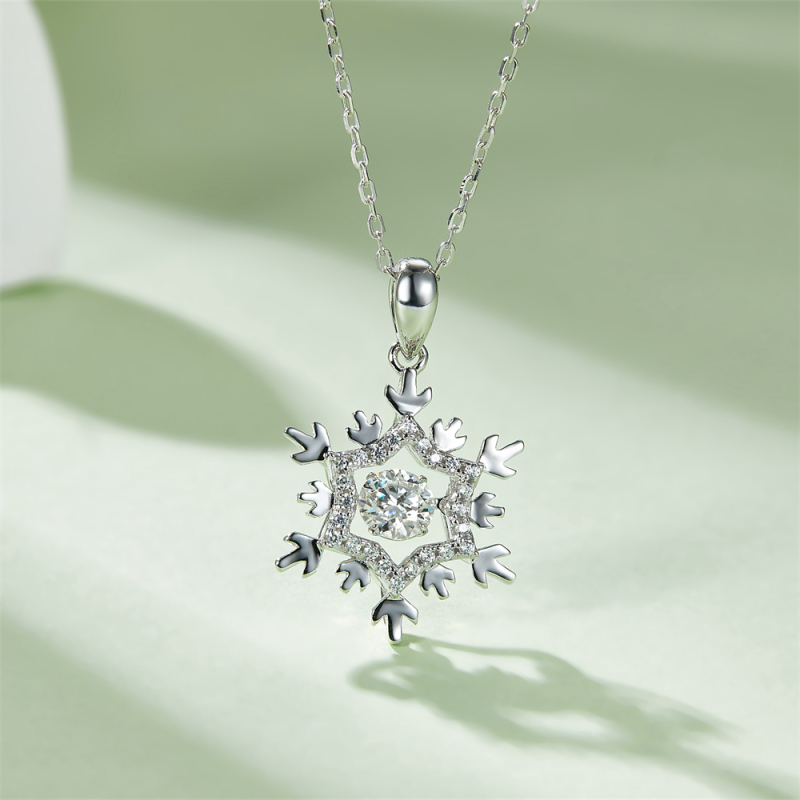 Pretty Moissanite Necklace