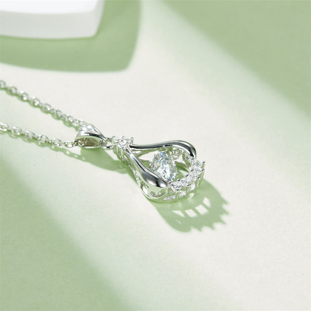 Dainty Moissanite Necklace