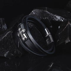 Simple Leather Bracelet For Men