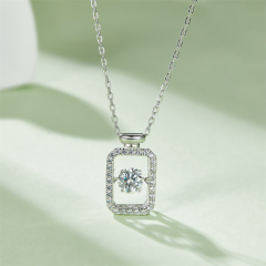 Vintage Moissanite Necklace