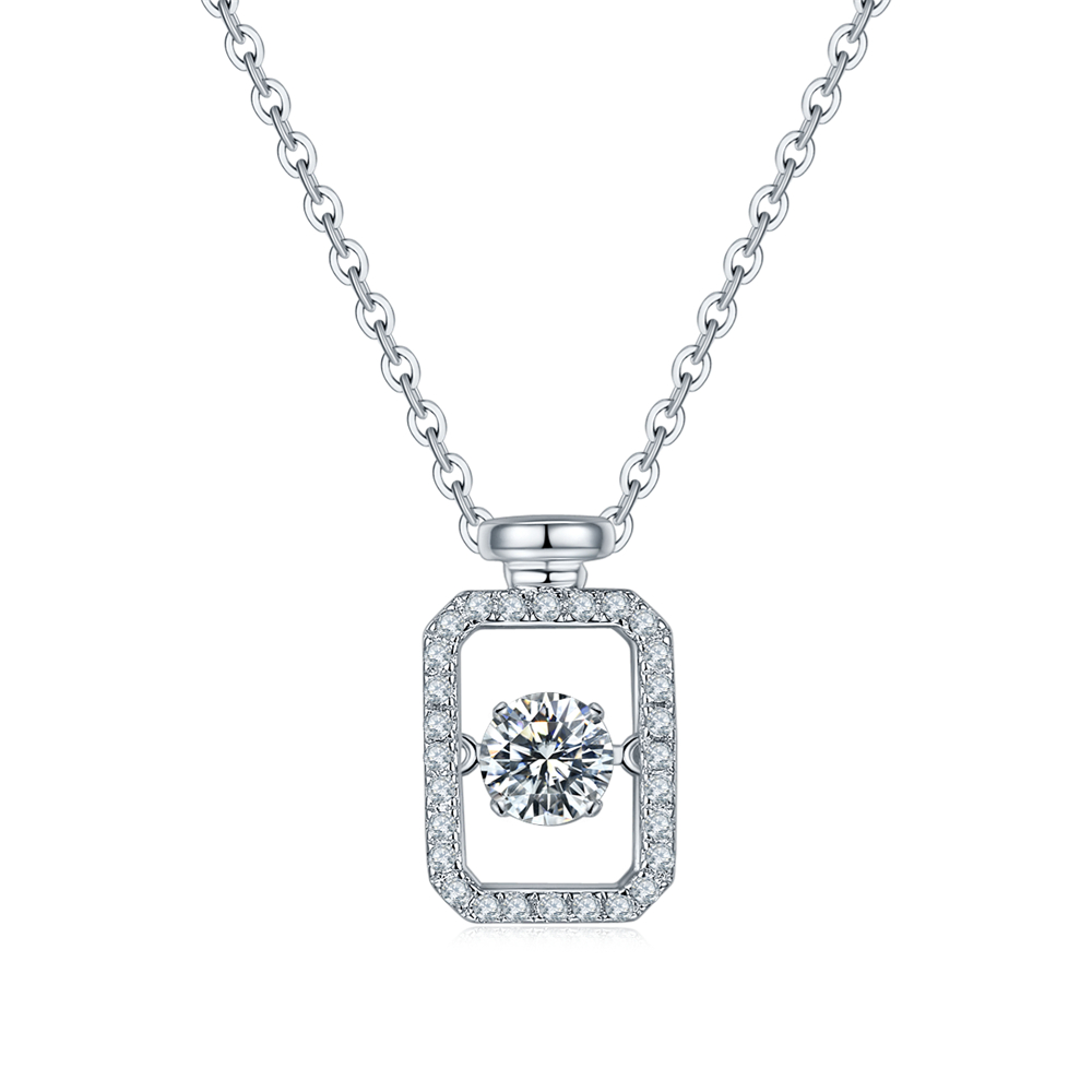 Vintage Moissanite Necklace