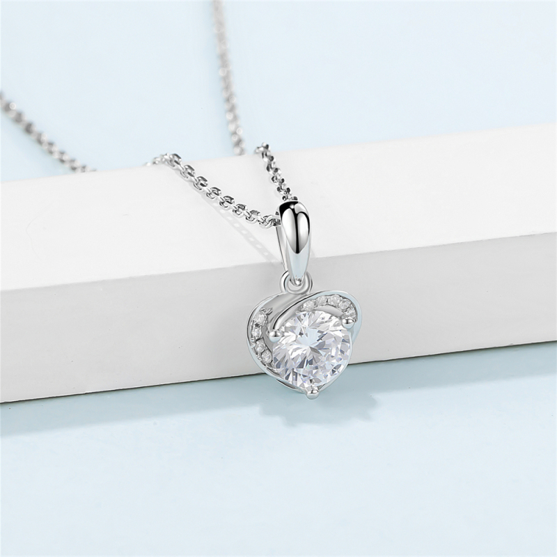 Infinity Moissanite Necklace