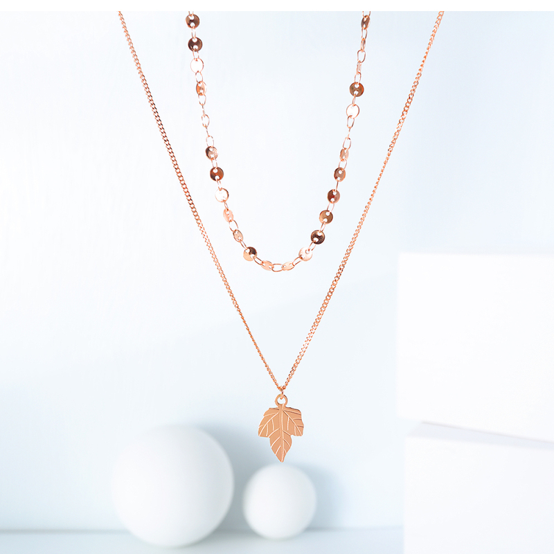 Stainless Steel Rose Gold Necklace