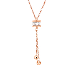 Rose Gold Stainless Steel Necklace