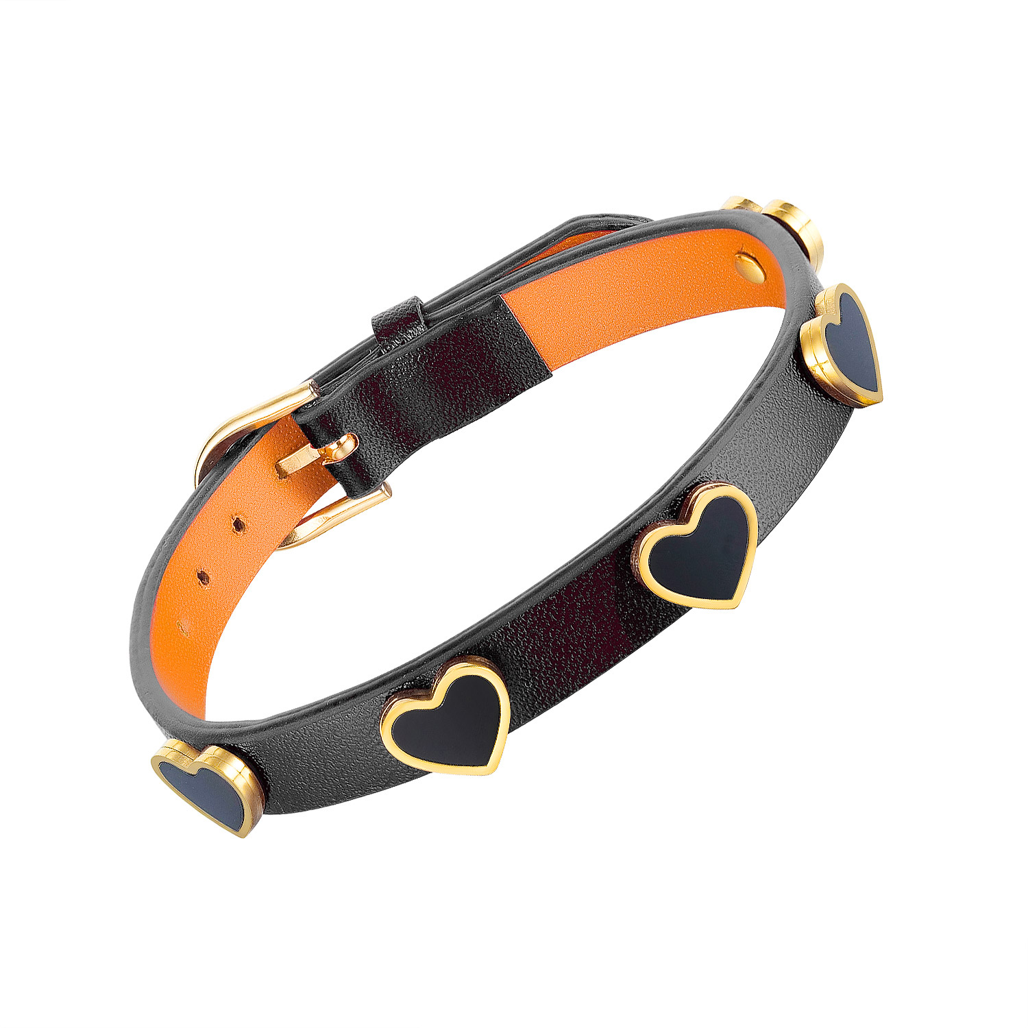 Heart Leather Bracelet