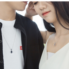 Stainless Steel Couple Necklace