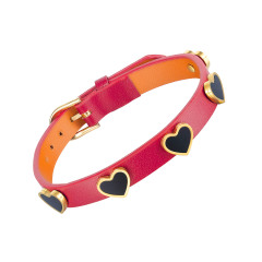 Heart Leather Bracelet