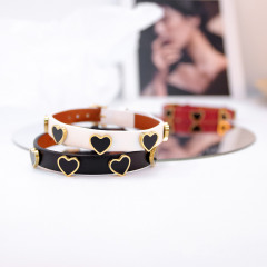 Heart Leather Bracelet