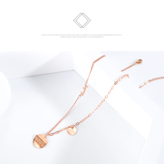 Rose Gold Stainless Steel Necklace