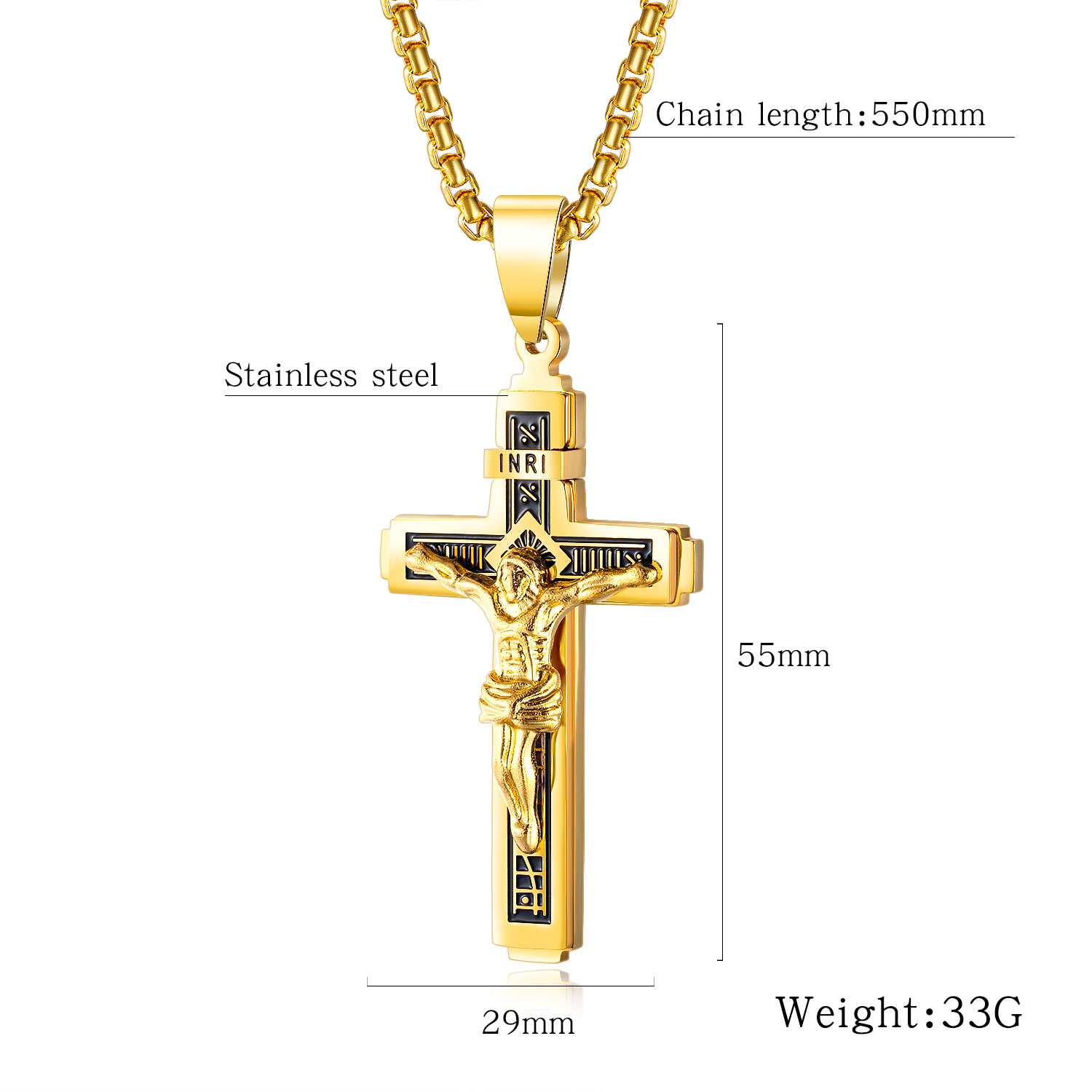 Stainless Steel Cross