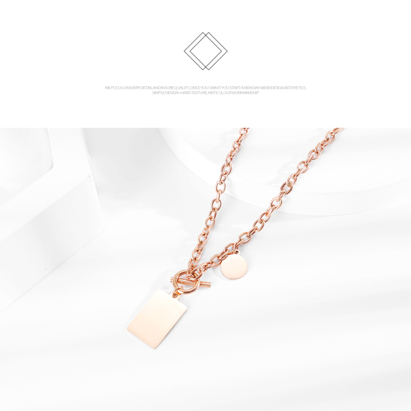 Stainless Steel Rose Gold Chain