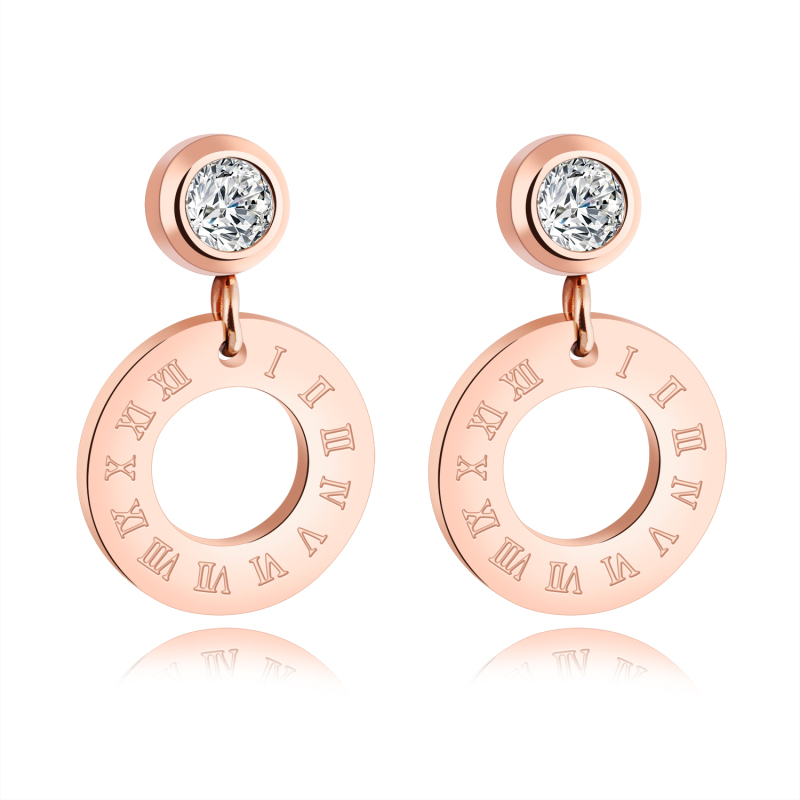 Ring Earrings Fancy CZ Earrings