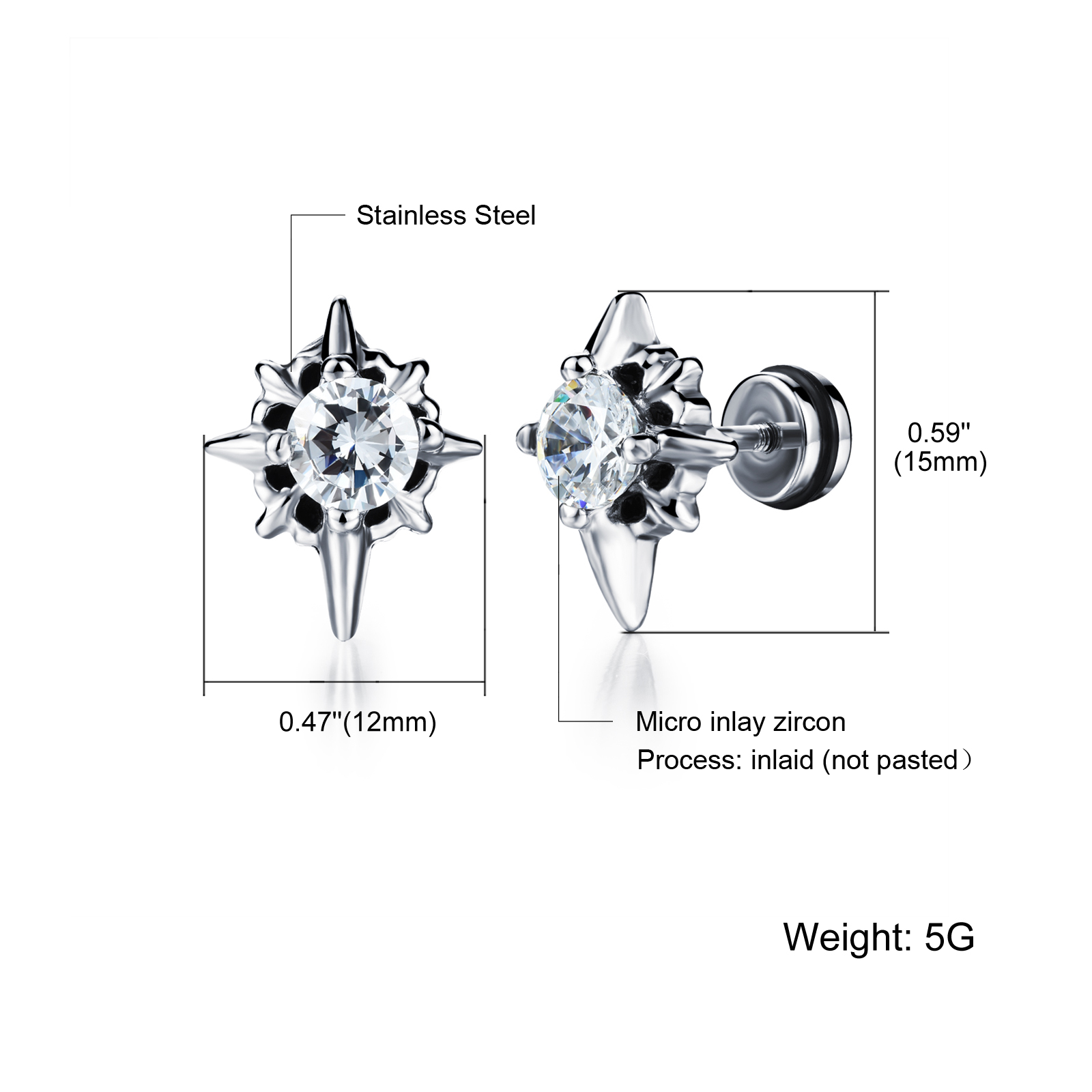 Diamond Cool Shein Earrings