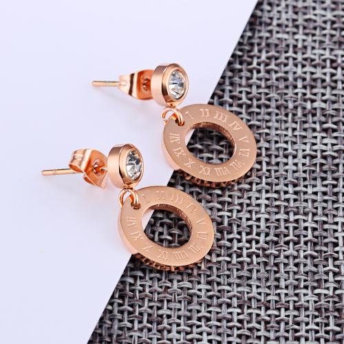 Ring Earrings Fancy CZ Earrings