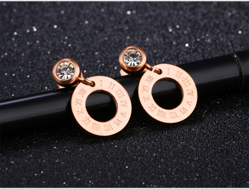 Ring Earrings Fancy CZ Earrings