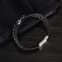 Mens Irish Leather Bracelets