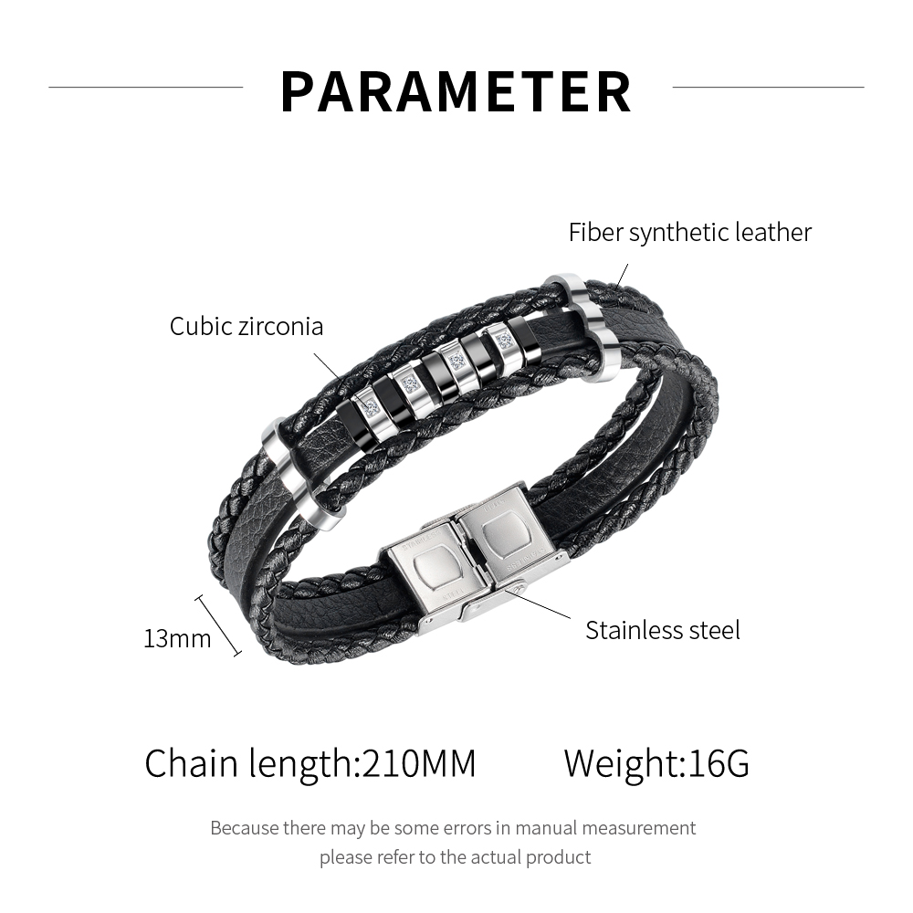 Men's Multi Layer Bracelet