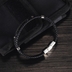 Leather Bracelet With Name Engraved