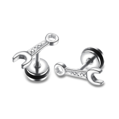 Tool Steel Fashion Earrings