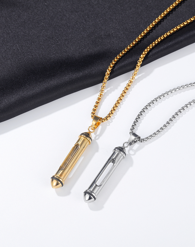 Men Bullet Necklace