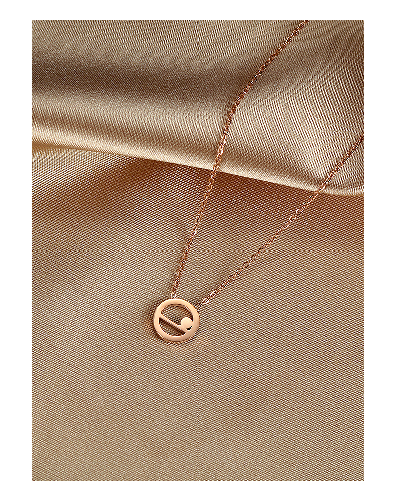 Stainless Steel Gold Necklace Womens