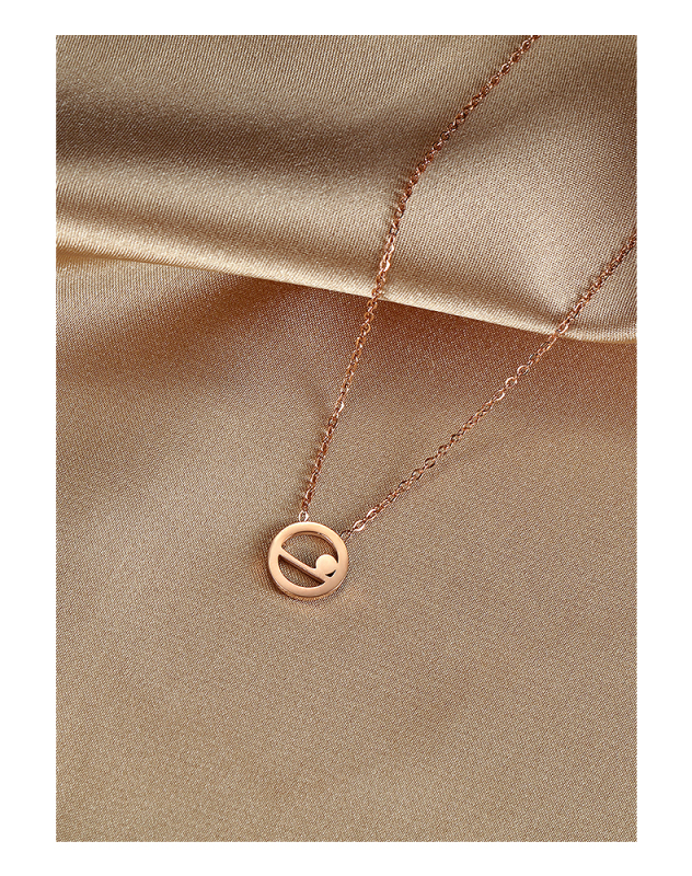 Stainless Steel Gold Necklace Womens