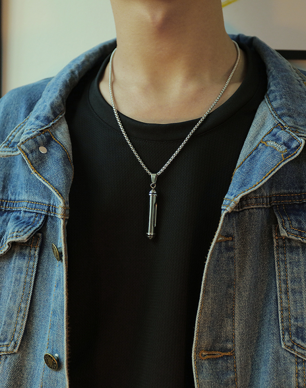 Men Bullet Necklace