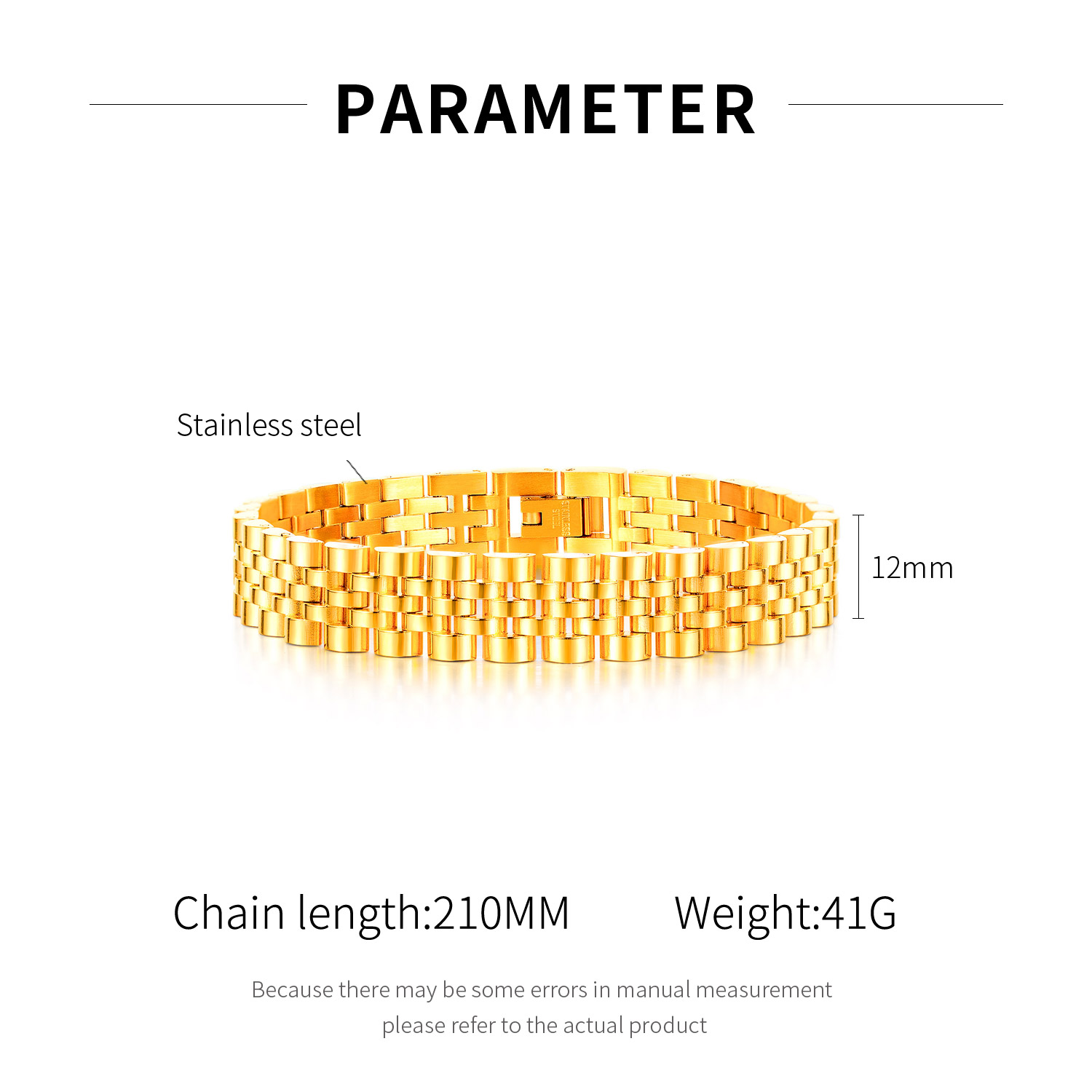 Stainless Steel Charm Bangle