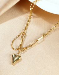 Stainless Steel Heart Necklace