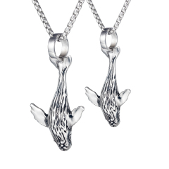 Stainless Steel Shark Necklace