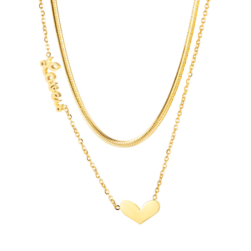 Costume Jewelry Heart Necklace
