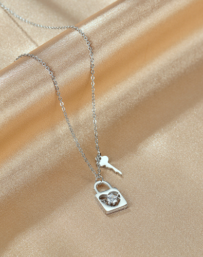 Stainless Steel Key Necklace