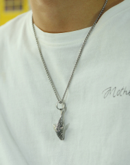 Stainless Steel Shark Necklace