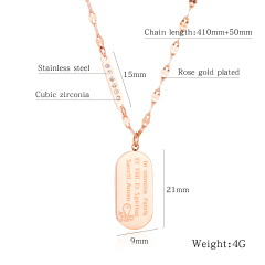 Stainless Steel Necklace Womens