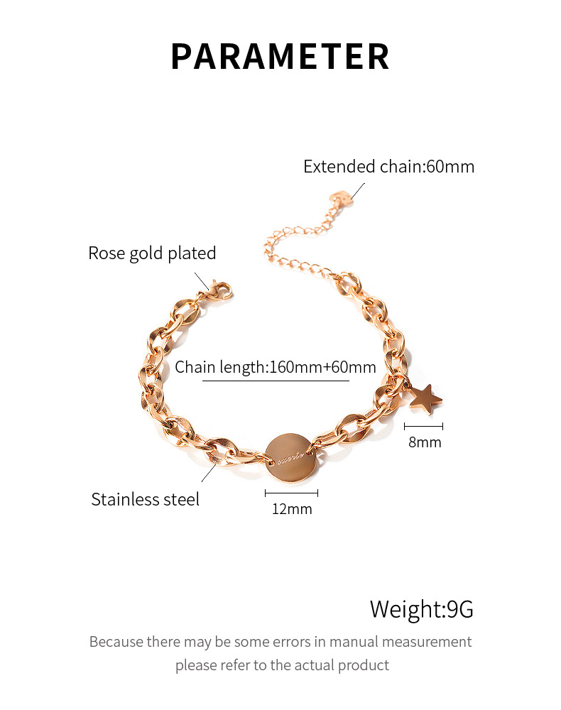 18k Stainless Steel Bracelets