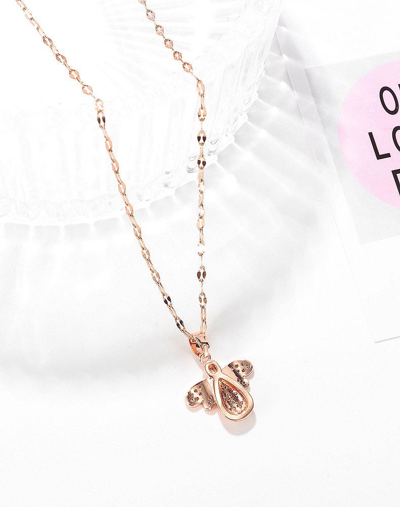 Rose Gold Stainless Steel Necklace