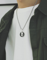 Stainless Steel Jesus Head Pendant