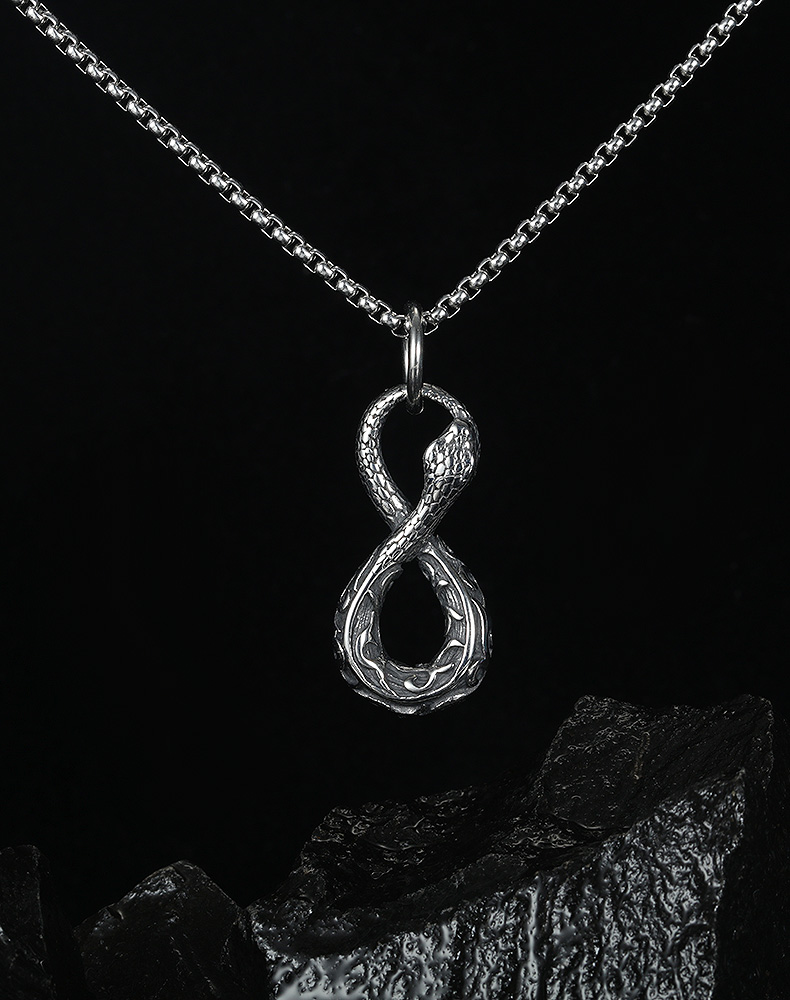 Stainless Steel Snake Chain Necklace