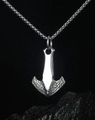 Stainless Steel Fish Hook Pendant